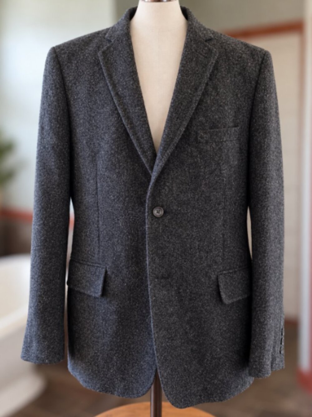 Boden Yorkshire Woollens Abraham Moon Wool Blazer Jacket Men’s 44R